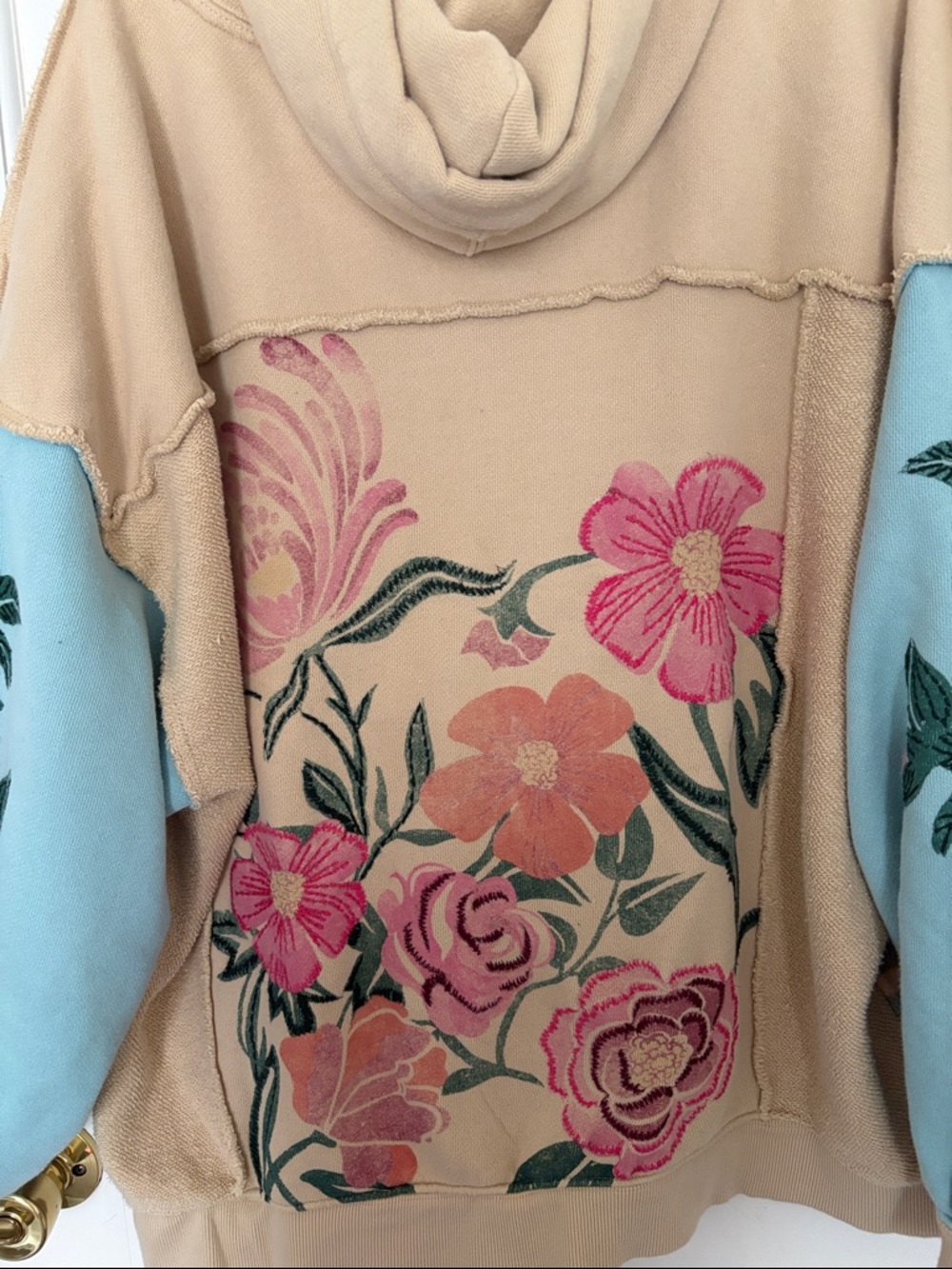 Rare free people rosewood sweatshirt size medium nwot - Picture 6 of 9